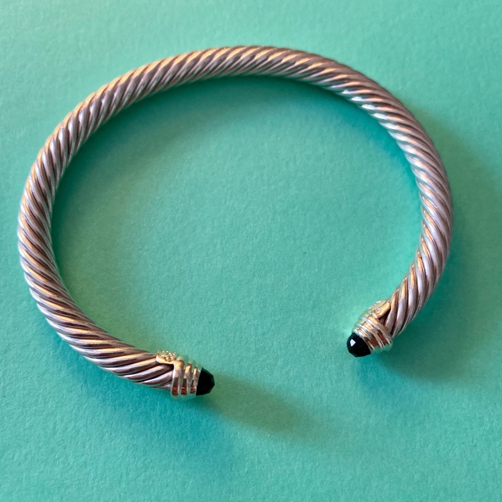 David Yurman Classic Cable Bracelet Black Onyx